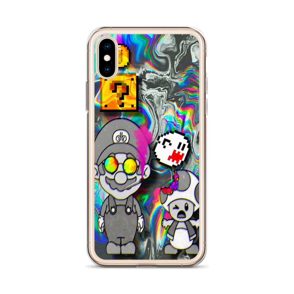 Designer Super-Mario and Toad iPhone® Clear Case | Available for most iPhone® models | Wireless Ch