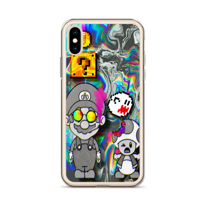 Designer Super-Mario and Toad iPhone® Clear Case | Available for most iPhone® models | Wireless Ch