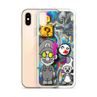 Designer Super-Mario and Toad iPhone® Clear Case | Available for most iPhone® models | Wireless Ch