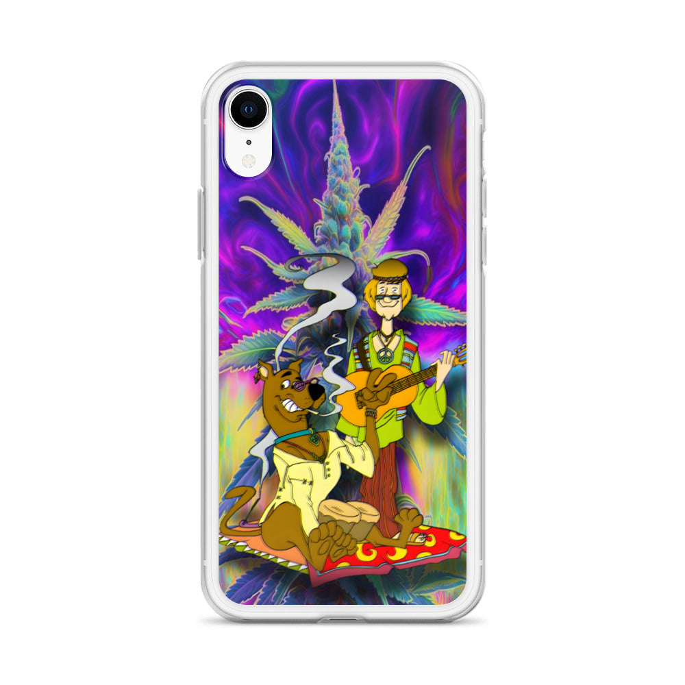 Designer Scooby-Doo and Shaggy iPhone® Clear Case | Available for most iPhone® models | Wireless Charging Compatible