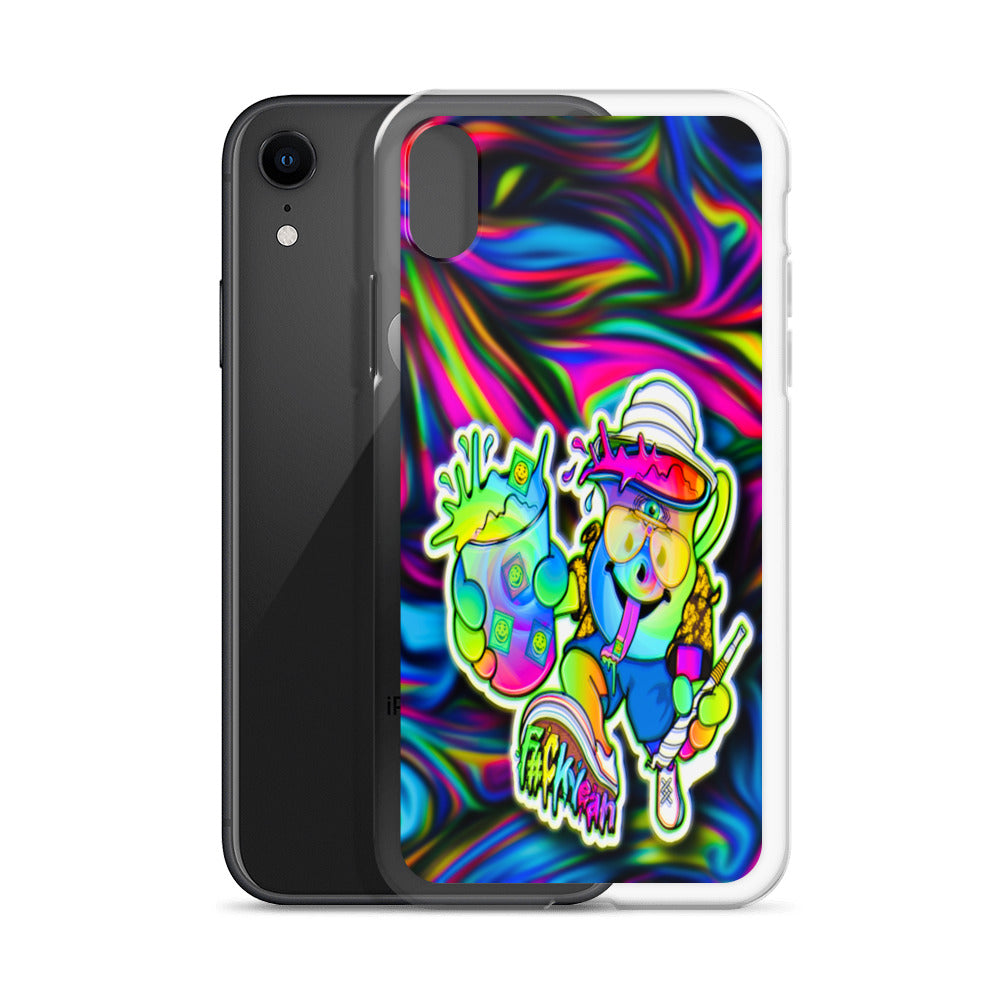 Designer Kool-Aid Man iPhone® Clear Case | Available for most iPhone® models | Wireless Charging Compatible