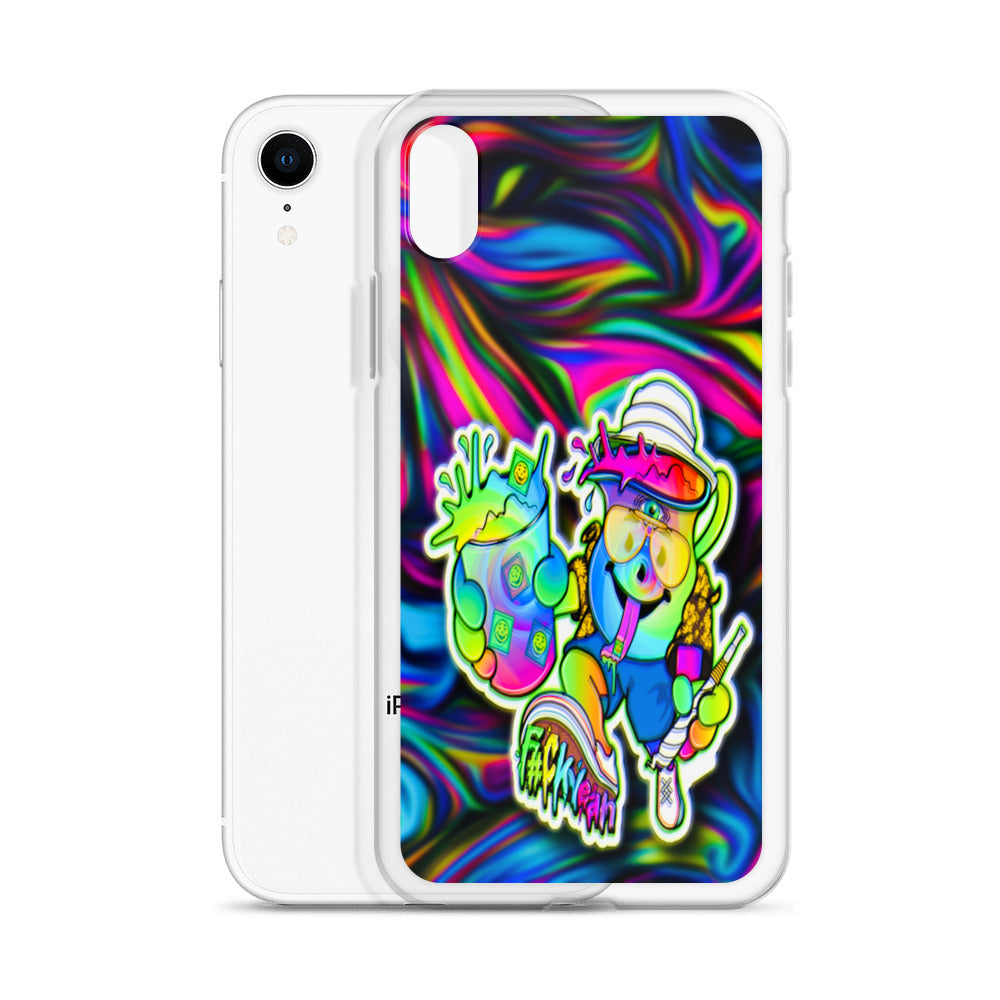 Designer Kool-Aid Man iPhone® Clear Case | Available for most iPhone® models | Wireless Charging Compatible