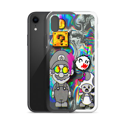 Designer Super-Mario and Toad iPhone® Clear Case | Available for most iPhone® models | Wireless Ch