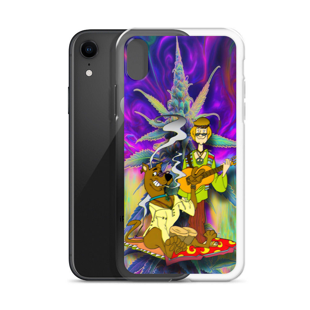 Designer Scooby-Doo and Shaggy iPhone® Clear Case | Available for most iPhone® models | Wireless Charging Compatible