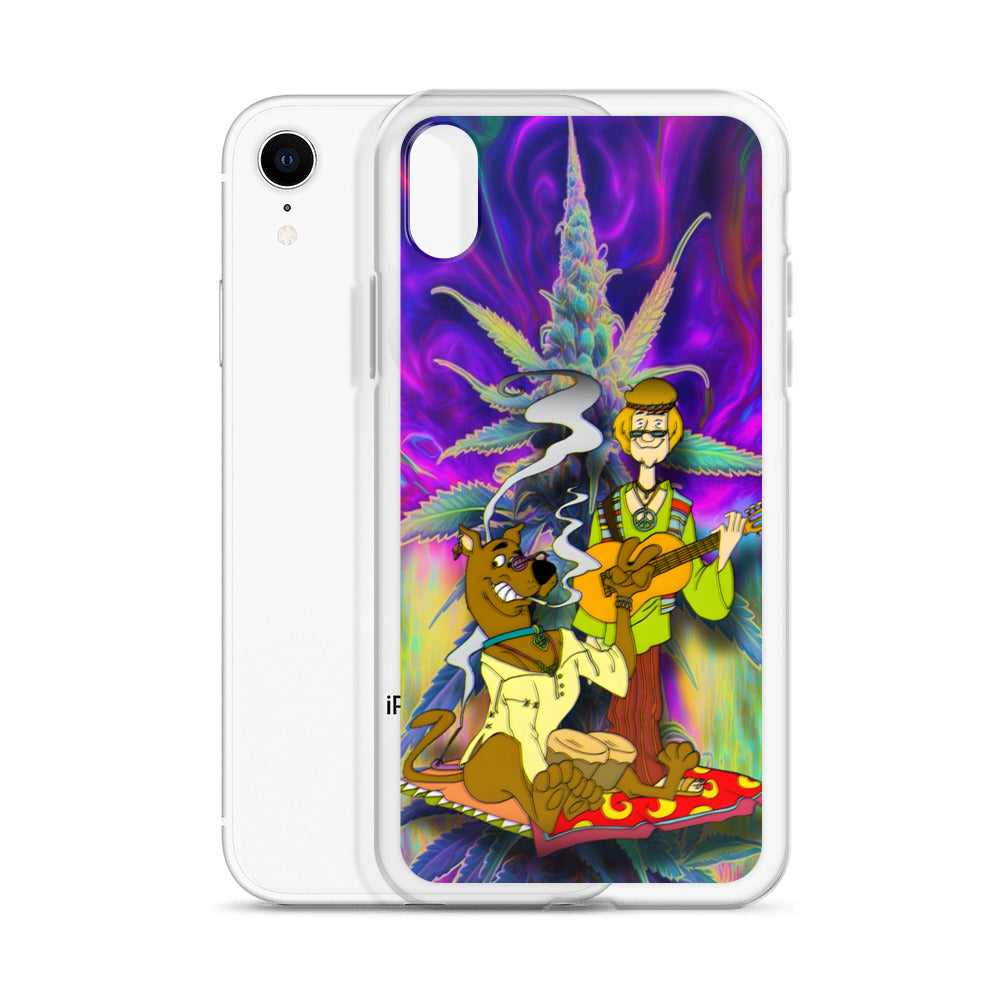 Designer Scooby-Doo and Shaggy iPhone® Clear Case | Available for most iPhone® models | Wireless Charging Compatible