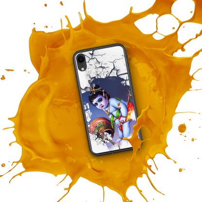 Baby Krishna iPhone® Clear Case | Available for most iPhone® models | Wireless Charging Compatible