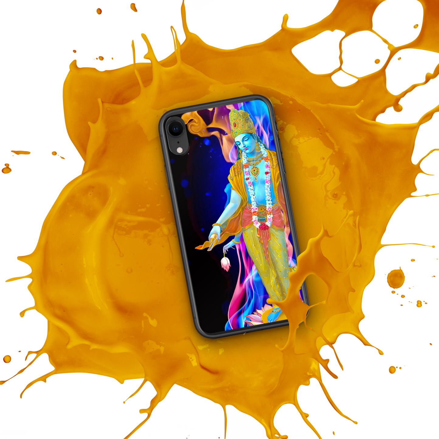 Vishnu iPhone® Clear Case | Available for most iPhone® models | Wireless Charging Compatible