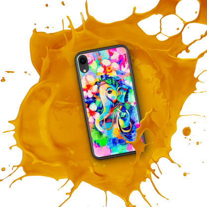 Ganesh iPhone® Clear Case | Available for most iPhone® models | Wireless Charging Compatible