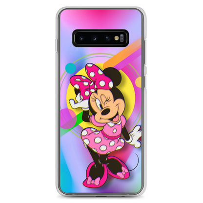 Designer Minnie-Mouse Samsung® Clear Case | Available for Most Samsung® Models