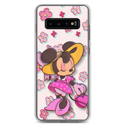 Designer Minnie-Mouse Samsung® Clear Case | Available for Most Samsung® Models | Glossy or Matte Print Options