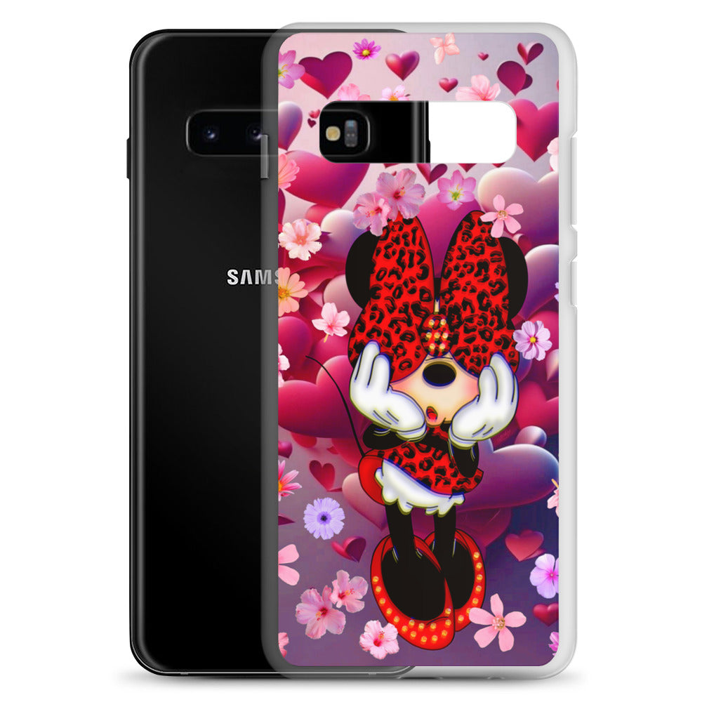 Designer Minnie-Mouse Samsung® Clear Case | Available for Most Samsung® Models