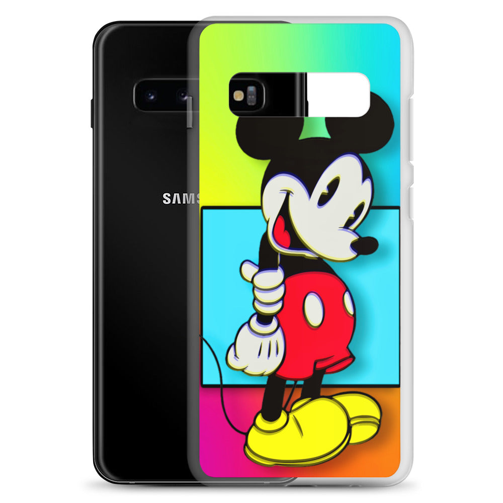 Designer Mickey-Mouse Samsung® Clear Case | Available for Most Samsung® Models