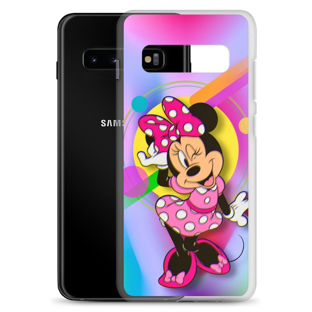 Designer Minnie-Mouse Samsung® Clear Case | Available for Most Samsung® Models