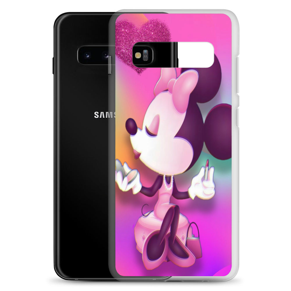 Designer Minnie-Mouse Samsung® Clear Case | Available for Most Samsung® Models