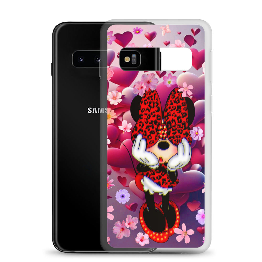 Designer Minnie-Mouse Samsung® Clear Case | Available for Most Samsung® Models