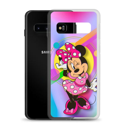 Designer Minnie-Mouse Samsung® Clear Case | Available for Most Samsung® Models