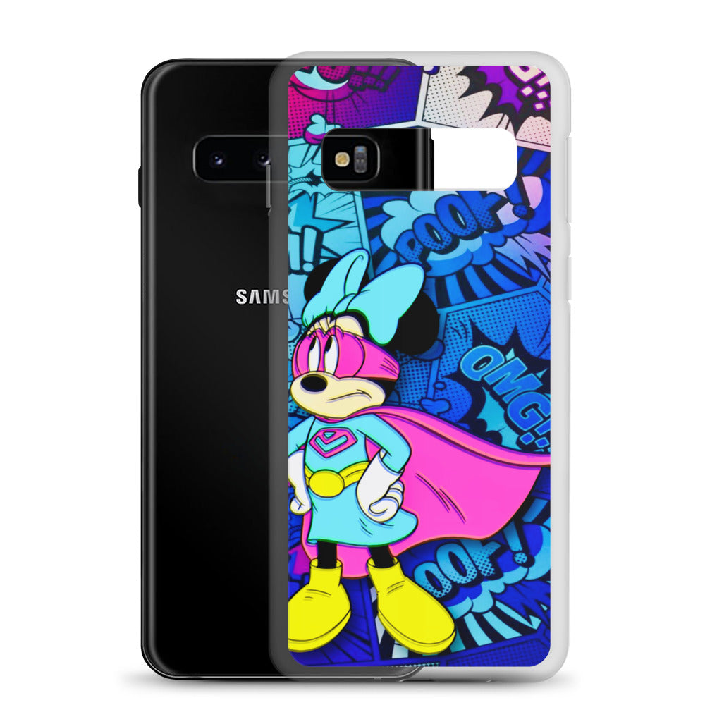 Designer Minnie-Mouse Samsung® Clear Case | Available for Most Samsung® Models