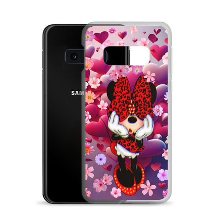 Designer Minnie-Mouse Samsung® Clear Case | Available for Most Samsung® Models