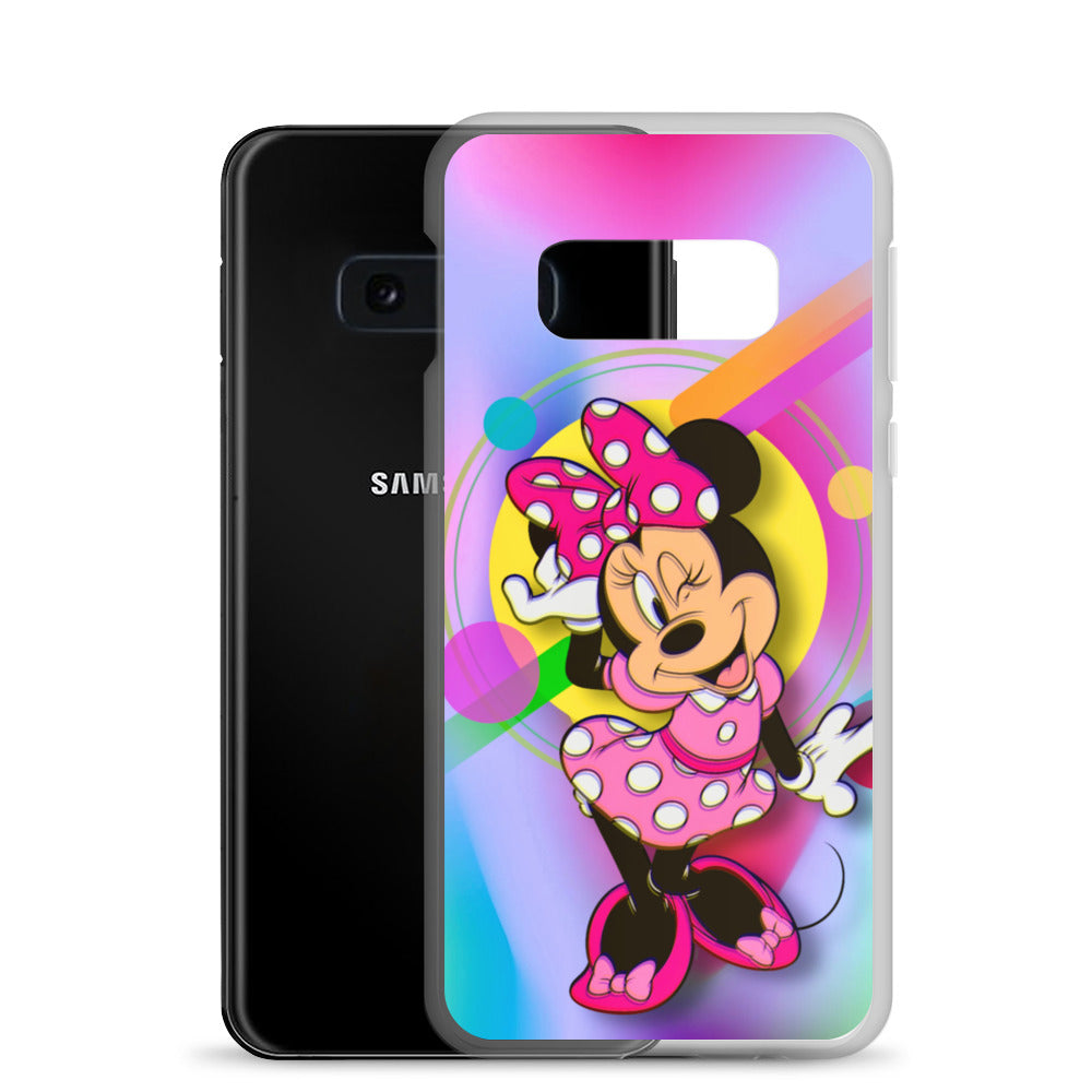 Designer Minnie-Mouse Samsung® Clear Case | Available for Most Samsung® Models