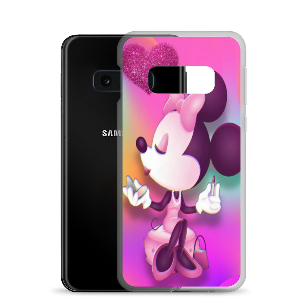 Designer Minnie-Mouse Samsung® Clear Case | Available for Most Samsung® Models