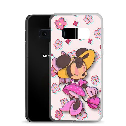 Designer Minnie-Mouse Samsung® Clear Case | Available for Most Samsung® Models | Glossy or Matte Print Options