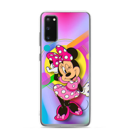 Designer Minnie-Mouse Samsung® Clear Case | Available for Most Samsung® Models