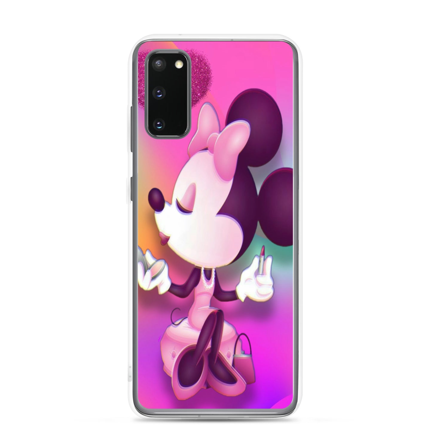 Designer Minnie-Mouse Samsung® Clear Case | Available for Most Samsung® Models