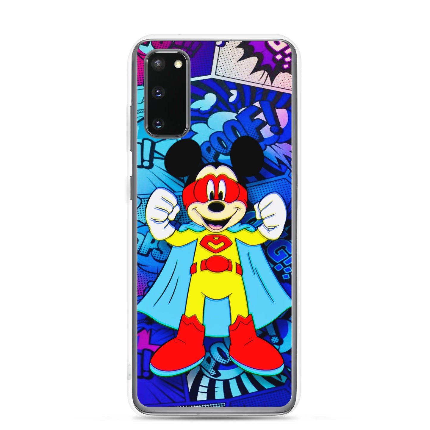 Designer Mickey-Mouse Samsung® Clear Case | Available for Most Samsung® Models