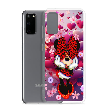 Designer Minnie-Mouse Samsung® Clear Case | Available for Most Samsung® Models