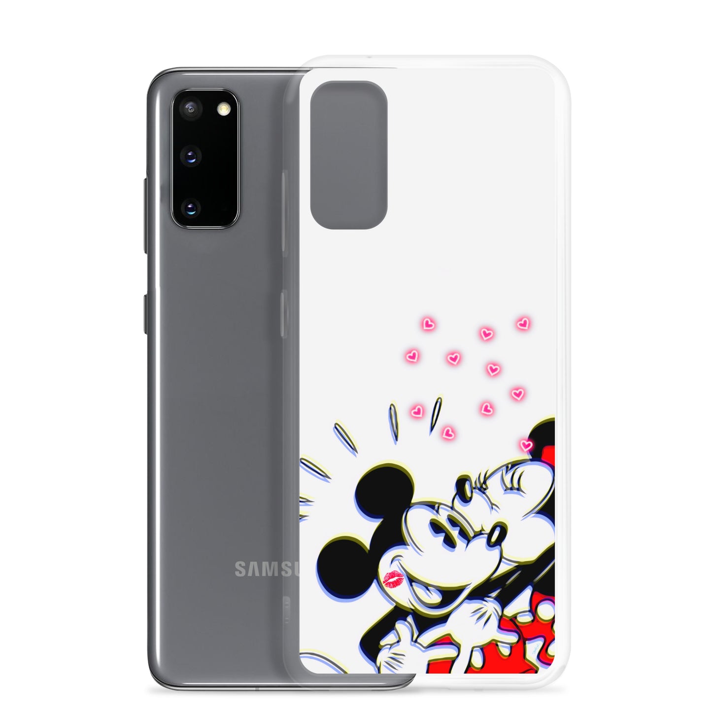 Designer Mickey-Mouse and Minnie-Mouse Samsung® Clear Case | Available for Most Samsung® Models