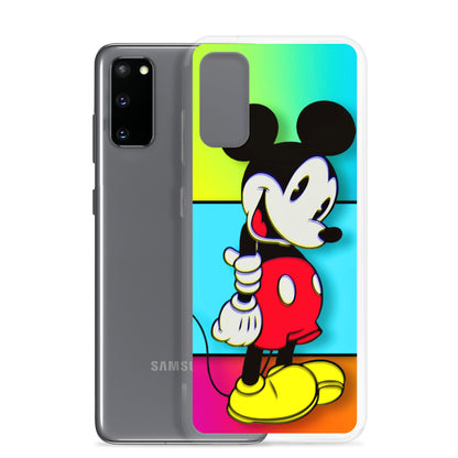 Designer Mickey-Mouse Samsung® Clear Case | Available for Most Samsung® Models