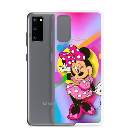 Designer Minnie-Mouse Samsung® Clear Case | Available for Most Samsung® Models