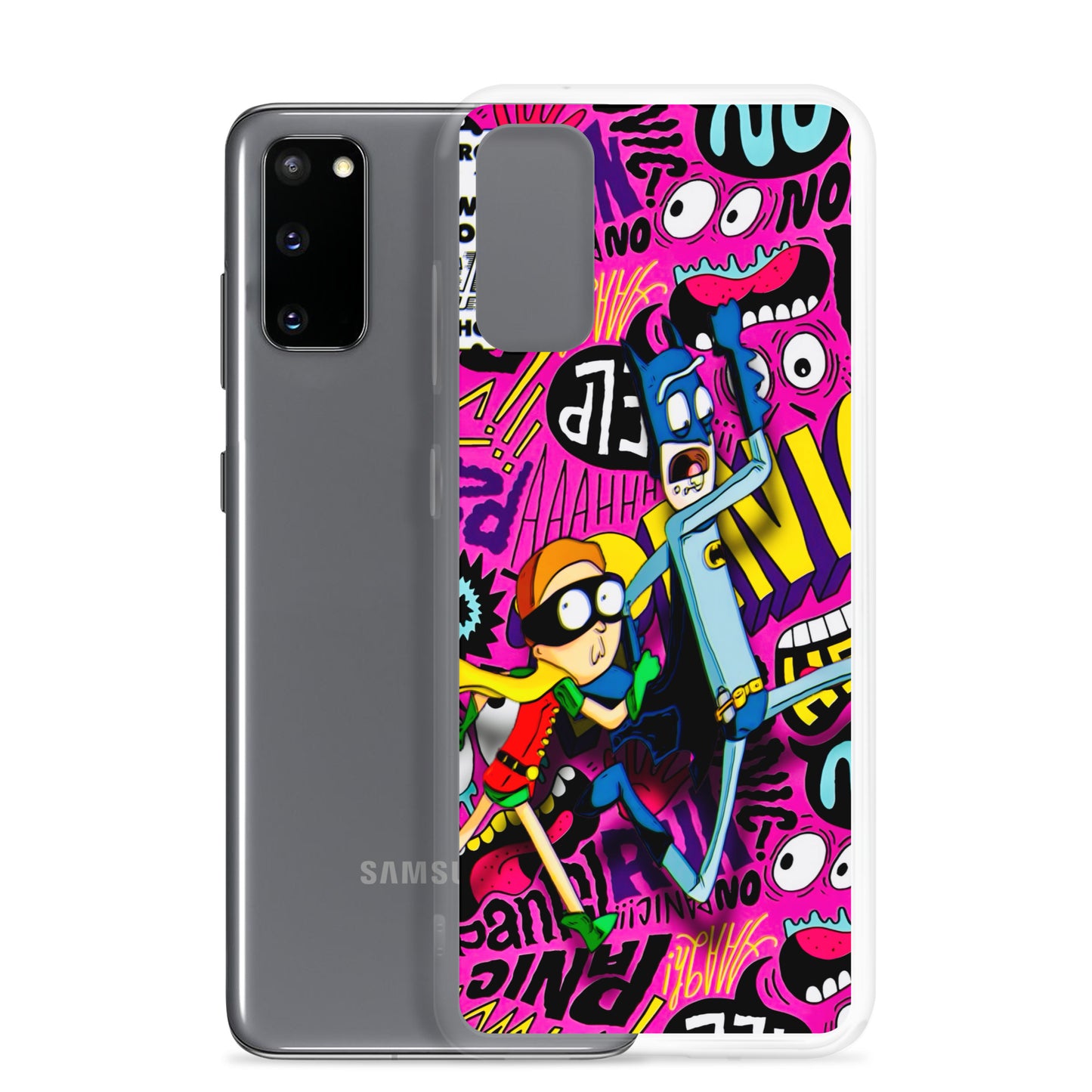 Designer Rick and Morty Samsung® Clear Case | Available for Most Samsung® Models