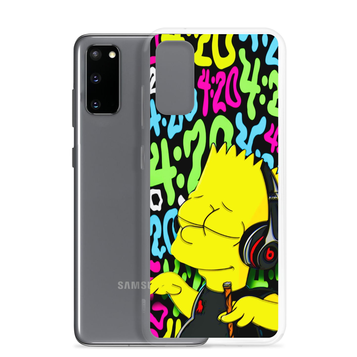 Designer The Simpsons Samsung® Clear Case | Available for Most Samsung® Models