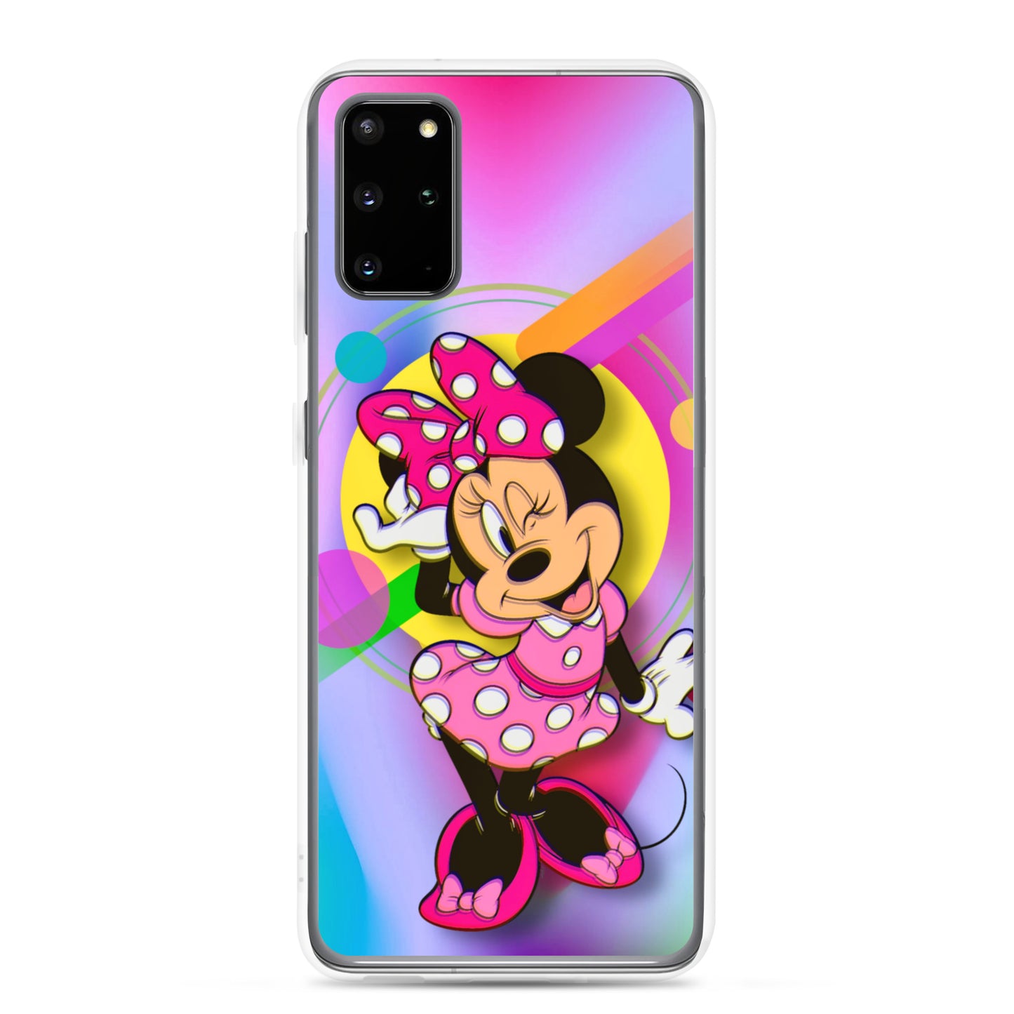 Designer Minnie-Mouse Samsung® Clear Case | Available for Most Samsung® Models