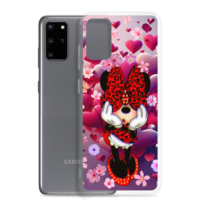 Designer Minnie-Mouse Samsung® Clear Case | Available for Most Samsung® Models