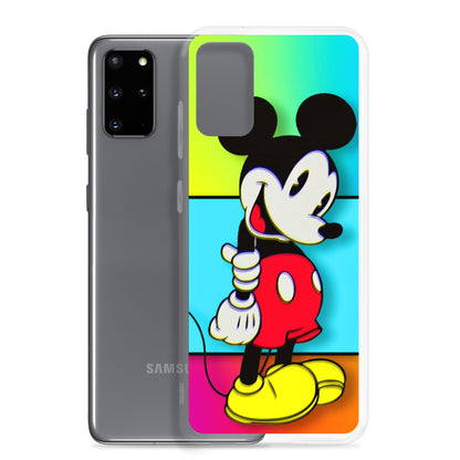 Designer Mickey-Mouse Samsung® Clear Case | Available for Most Samsung® Models