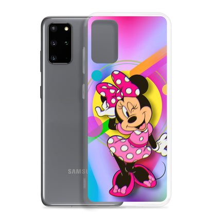 Designer Minnie-Mouse Samsung® Clear Case | Available for Most Samsung® Models