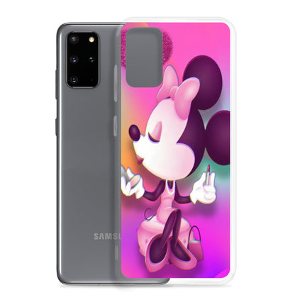 Designer Minnie-Mouse Samsung® Clear Case | Available for Most Samsung® Models