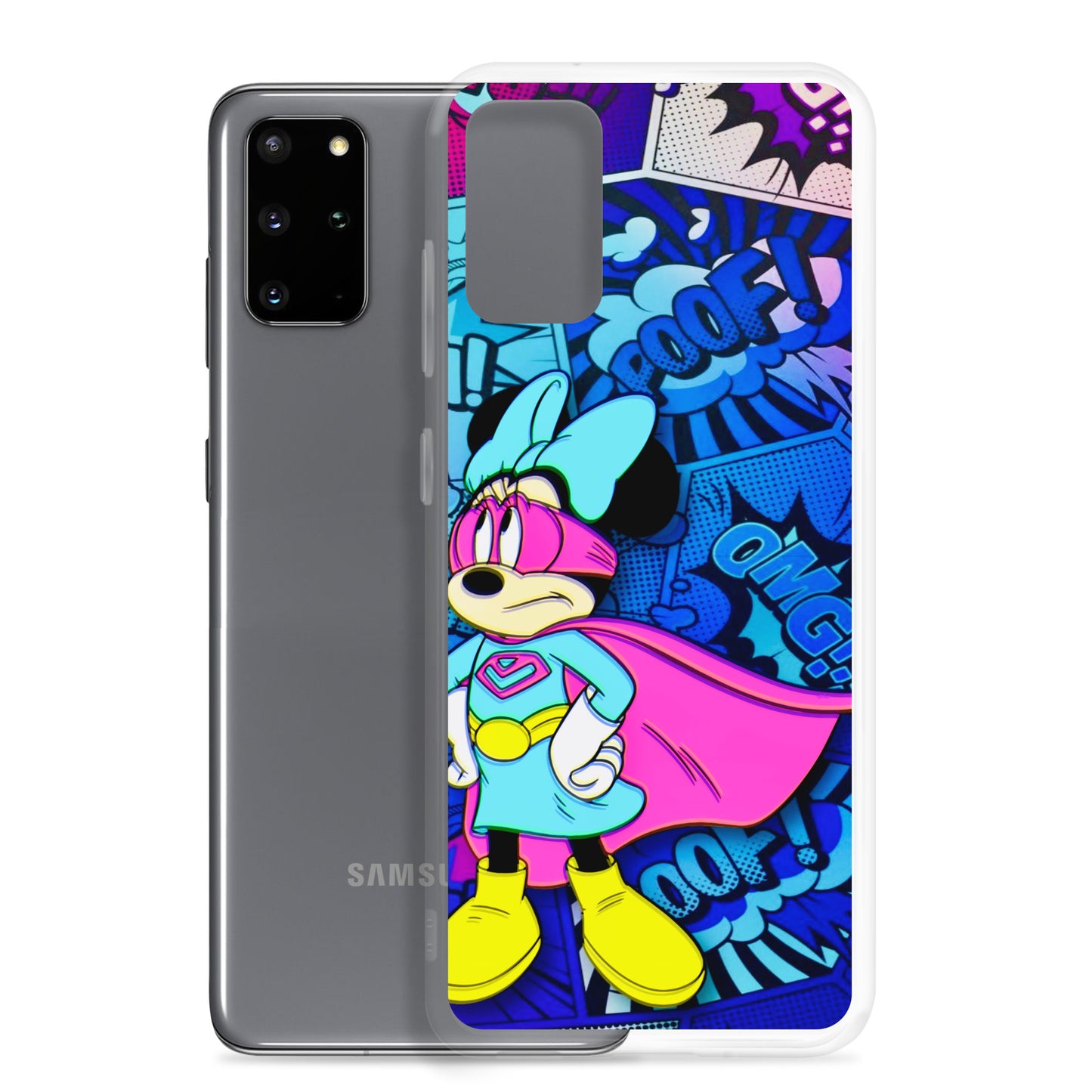 Designer Minnie-Mouse Samsung® Clear Case | Available for Most Samsung® Models