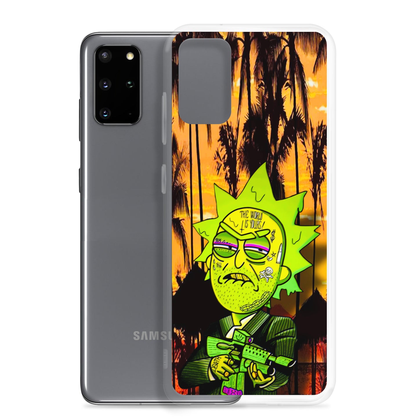 Designer Rick and Morty Samsung® Clear Case | Available for Most Samsung® Models