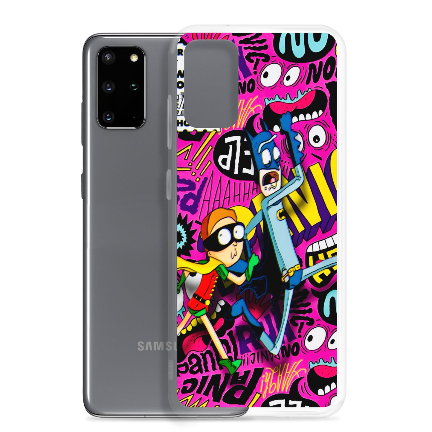 Designer Rick and Morty Samsung® Clear Case | Available for Most Samsung® Models