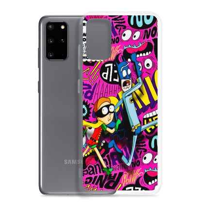 Designer Rick and Morty Samsung® Clear Case | Available for Most Samsung® Models