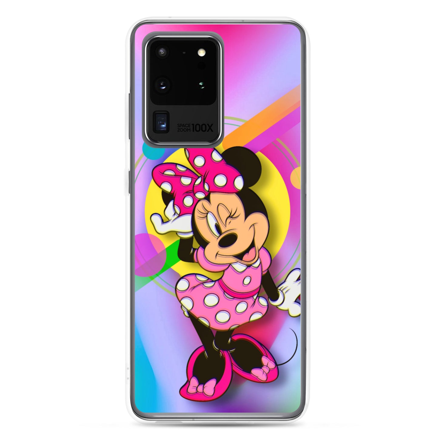 Designer Minnie-Mouse Samsung® Clear Case | Available for Most Samsung® Models