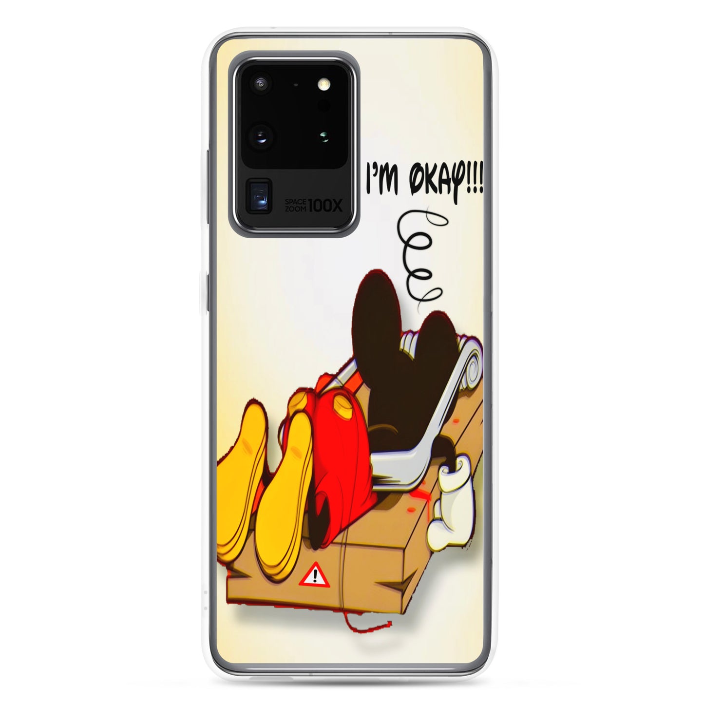 Designer Mickey-Mouse Samsung® Clear Case | Available for Most Samsung® Models