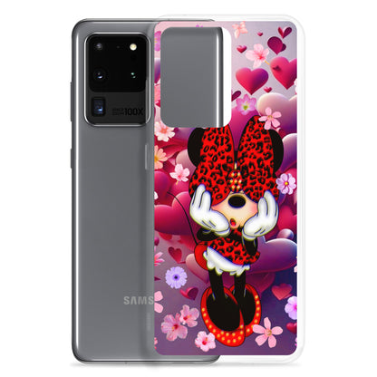 Designer Minnie-Mouse Samsung® Clear Case | Available for Most Samsung® Models