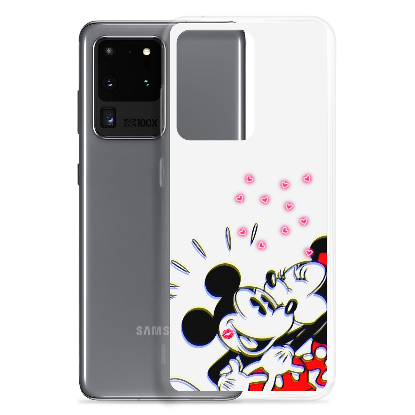 Designer Mickey-Mouse and Minnie-Mouse Samsung® Clear Case | Available for Most Samsung® Models