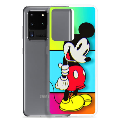 Designer Mickey-Mouse Samsung® Clear Case | Available for Most Samsung® Models