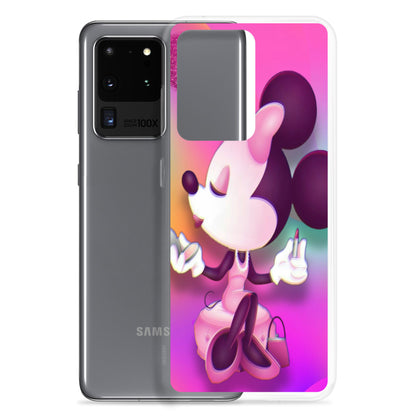 Designer Minnie-Mouse Samsung® Clear Case | Available for Most Samsung® Models