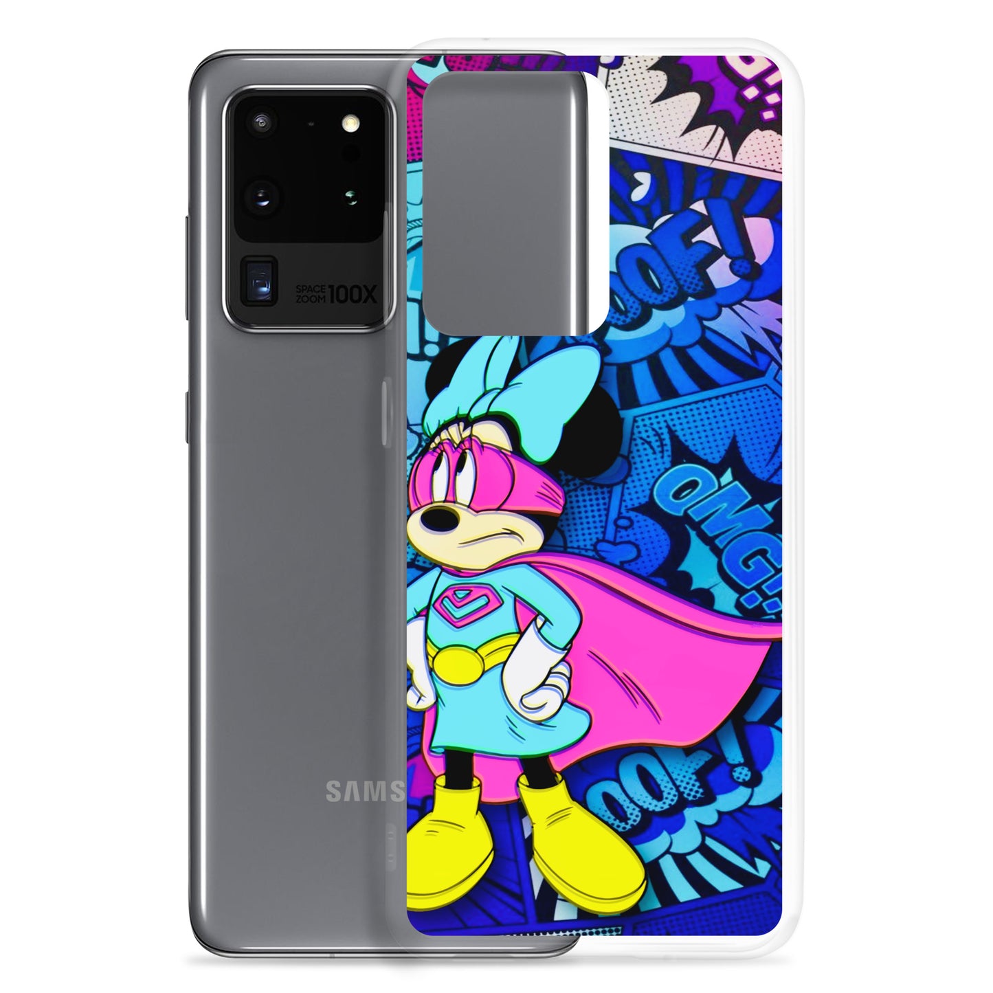 Designer Minnie-Mouse Samsung® Clear Case | Available for Most Samsung® Models